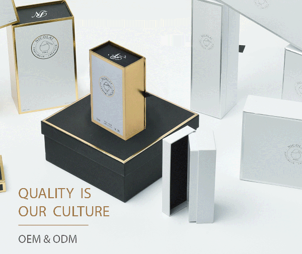 New Designed Box Shaped for perfume, cosmetic products